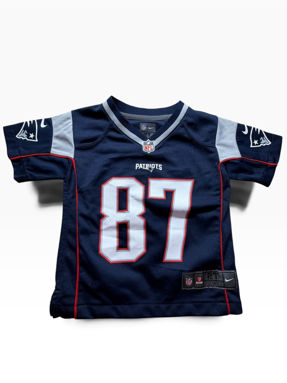 Nike New England Patriots Rob Gronkowski #87 Jersey Toddler Kids 2T NFL
